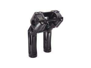7in. Method Kickback Risers - Black. Fits Softail Street Bob, Breakout(with bar change), Low Rider ST and Standard 2018up