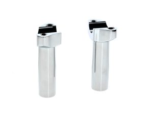 4-1/2in. Straight Risers - Chrome. Fits 1in. Handlebar.
