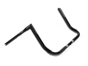 14in. x 1-1/2in. STS Miter Handlebar - Gloss Black. Fits Ultra Models 1996up and Street Glide 1996-2023
