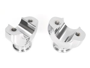 2in. Pullback Riser Bottoms - Chrome. Fits 2018up Breakout with 1-1/4in. Handlebar.