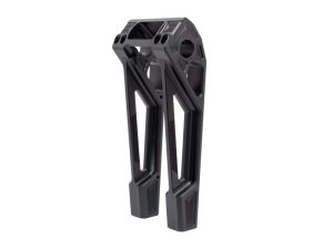 10in. Straight Fastback Risers - Black. Fits Softail Street Bob, Breakout, Low Rider ST and Standard 2018up. (FXBR must change bars)