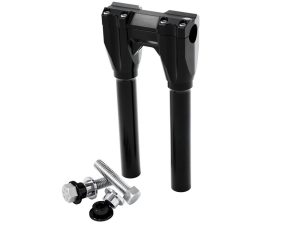 10in. Straight x 1in. Clamp Isolated Riser Kit - Black.