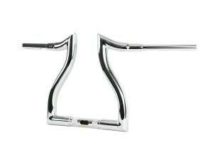 12in. x 1-1/2in. Hammerhead Handlebar - Chrome. Fits Road Glide 2015-2023 & Road King Special 2017up