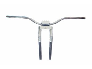 13in. x 1-1/4in. Pullback Kage Fighter Handlebar - Chrome.