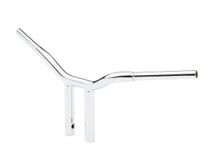 10in. x 1-1/4in. Straight One Piece Kage Fighter Handlebar - Chrome.