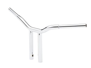 12in. x 1-1/4in. Straight One Piece Kage Fighter Handlebar - Chrome.