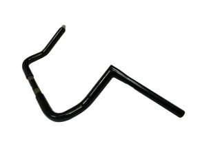10in. x 1-1/4in. Twin Peaks Handlebar - Gloss Black. Fits Ultra Models 1996up and Street Glide 1996-2023