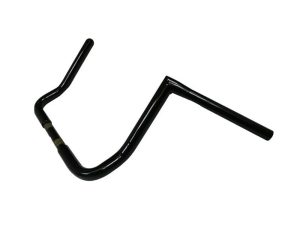 12in. x 1-1/4in. Twin Peaks Handlebar - Gloss Black. Fits Ultra Models 1996up and Street Glide 1996-2023
