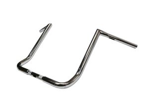 16in. x 1-1/4in. Twin Peaks Handlebar - Chrome. Fits Ultra Models 1996up and Street Glide 1996-2023