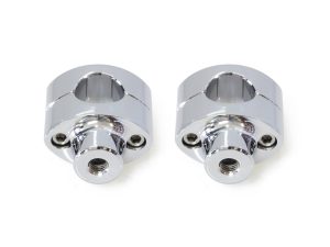 1-1/2in. Straight Two Piece Riser Kit - Chrome. Fits 1.25in. Handlebar.