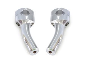 5.5in. Pullback Two Piece Riser Kit - Chrome. Fits 1.25in. Handlebar.