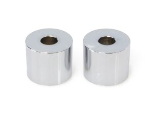 1in. Tall x 1.25in. Thick Riser Spacers - Chrome.