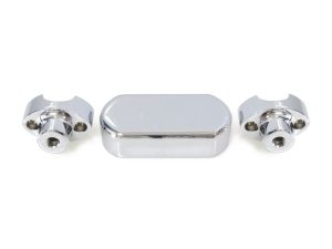 1-1/2in. Straight One Piece Riser Kit - Chrome. Fits 1.25in. Handlebar.