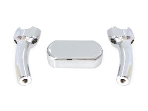 5.5in. Pullback One Piece Riser Kit - Chrome. Fits 1.25in. Handlebar.