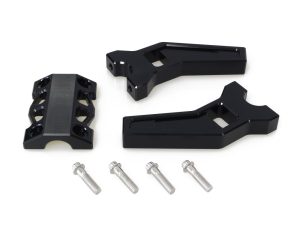 6in. Pullback Performance Risers for 1-1/4in. Bars - Black.