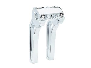 10in. Pullback Performance Risers for 1-1/4in. Bars - Chrome.