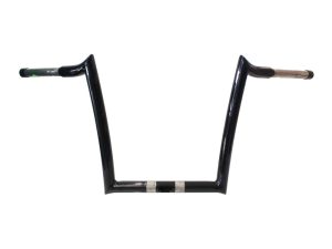 12in. x 1-1/4in. OEM Monkey Handlebar - Gloss Black. Fits Road Glide 2015-2023 & Road King Special 2017up