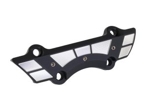 Weld Wing No-Slip Super Top Clamp - Black. Fits 1.25in. Bar Thats Steps To 1in. Clamping.
