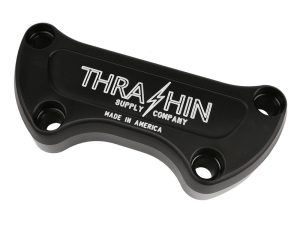 Handlebar Top Clamp - Twice Cut Black