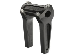 6in. Straight Thrashin Risers - Black