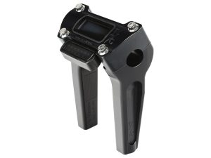 6in. Straight Thrashin Risers - Black. Fits Softail Street Bob, Breakout, Low Rider ST and Standard 2018up (FXBR must change bars)