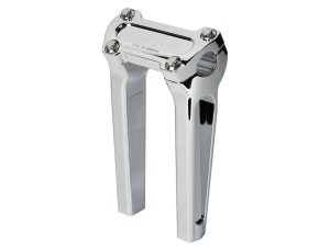 8in. Straight Thrashin Risers - Chrome