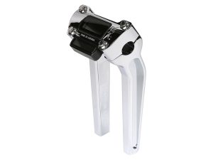 9.5in. Pull Back Thrashin Risers - Chrome. Fits Softail Street Bob, Breakout, Low Rider ST and Standard 2018up (FXBR must change bars)