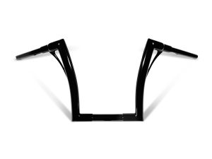 15in. x 1-1/2in. Flowbar Tall Ape - Gloss Black. Fits Road Glide 2015-2023 & Road King Special 2017up
