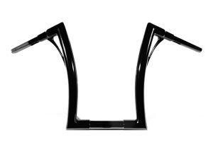 17in. x 1-1/2in. Flowbar Extra Tall Ape - Gloss Black. Fits Road Glide 2015-2023 & Road King Special 2017up