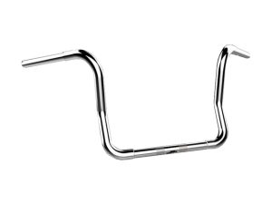 12in. x 1-1/4in. Fat Bagger Ape Handlebar - Chrome. Fits Touring 1996up with Fairing.