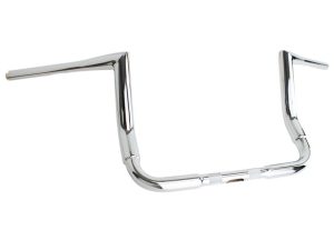 10in. x 1-1/2in. Buck Fifty Handlebar - Chrome. Fits Ultra Models 1996up and Street Glide 1996-2023