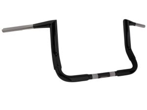 10in. x 1-1/2in. Buck Fifty Handlebar - Gloss Black. Fits Ultra Models 1996up and Street Glide 1996-2023