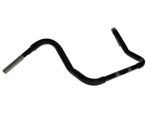 12in. x 1-1/4in. Fat Bagger Ape Handlebar - Black. Fits Touring 1996up with Fairing.
