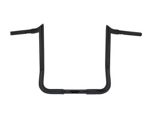 12in. x 1-1/4in. Bagger Monkey Handlebar - Black. Fits Ultra Models 1996up and Street Glide 1996-2023