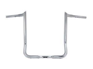 14in. x 1-1/4in. Bagger Monkey Handlebar - Chrome. Fits Ultra Models 1996up and Street Glide 1996-2023