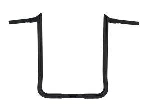 16in. x 1-1/4in. Bagger Monkey Handlebar - Black. Fits Ultra Models 1996up and Street Glide 1996-2023