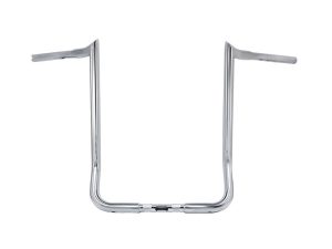 16in. x 1-1/4in. Bagger Monkey Handlebar - Chrome. Fits Ultra Models 1996up and Street Glide 1996-2023