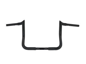 8in. x 1-1/4in. Bagger Monkey Handlebar - Black. Fits Ultra Models 1996up and Street Glide 1996-2023