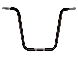 18in. x 1-1/4in. Chubby Ape Hanger Handlebar - Gloss Black.