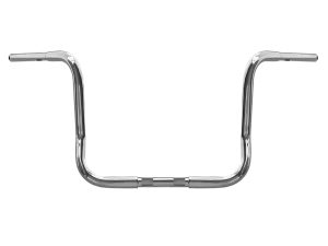 12-1/2in. x 1-1/4in. Chubby Bagger Ape Handlebar - Chrome. Fits Ultra and Street Glide Models 1996up