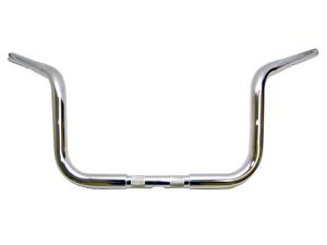 8-1/2in. x 1-1/4in. Chubby Bagger Low Pull Back Handlebar - Chrome. Fits Ultra and Street Glide Models 1996up