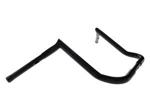 14in. x 1-1/4in. Chubby Bagger Hooked Ape Hanger Handlebar - Gloss Fits Ultra and Street Glide Models 1996up