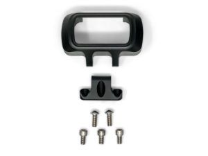 Accent Pro Riser Gauge Housing - Black. Fits Street Bob 2018-24, Lowrider ST 2022-24, 2018-24 Breakout and Softail Standard 2020-2022.