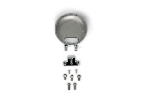 Accent Pro Riser Gauge Housing - Chrome. Fits Low Rider S 2022up & All Softail 2025up.