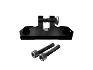 Isolated Riser Top Gauge Mount - Black.